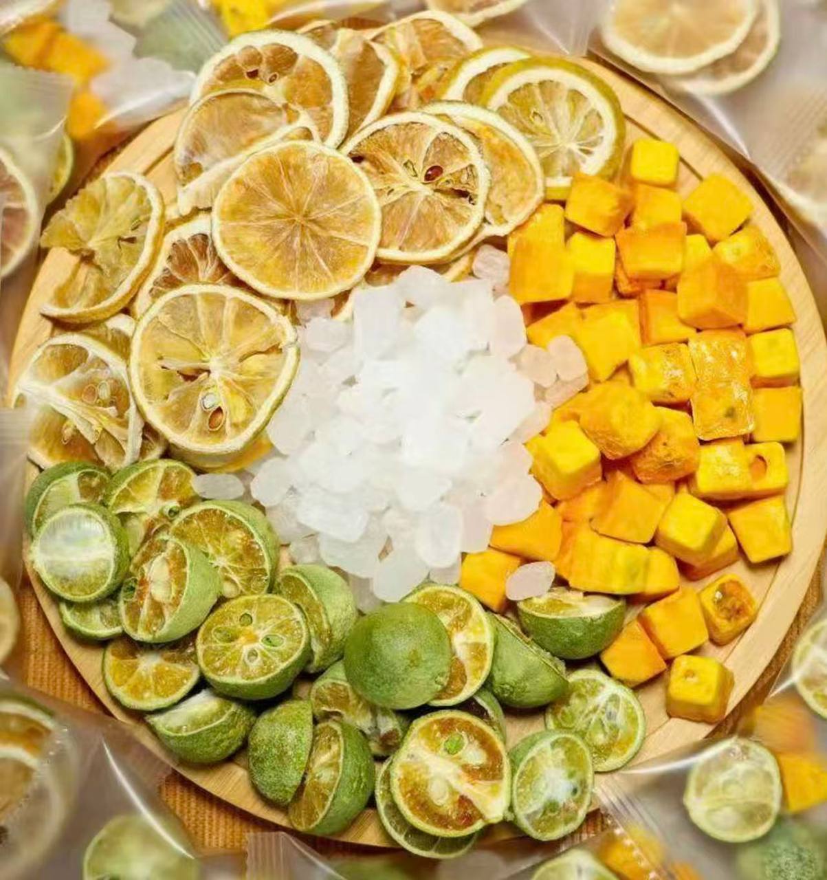 Kumquat Lemon Passion Fruit Cold Brew Fruit Tea